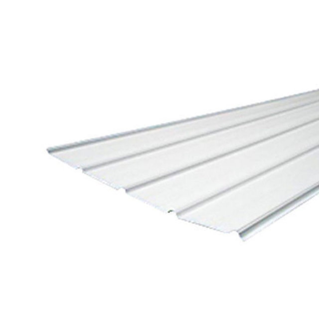 PBR LAMINA PINTADA COLOR POLAR WHITE, 26GA, 40YR WARRANTY,43”, AZ50,SSG80, 14’-0”